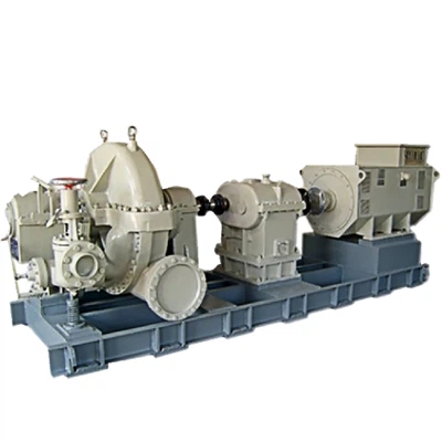 Turbina de vapor de condensación industrial